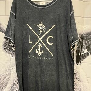 Graphic Tee with Nautical Design